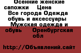 Осенние женские сапожки. › Цена ­ 2000.. - Все города Одежда, обувь и аксессуары » Мужская одежда и обувь   . Оренбургская обл.